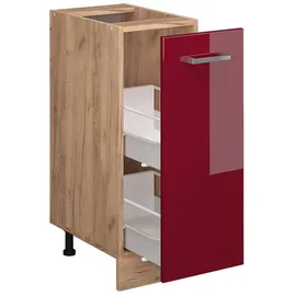 Vicco Apothekerschrank R-Line 30 x 81,6 x 60 cm Rot