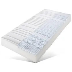 Taschenfederkernmatratze FAN "ProVita Relax 1.000 T, Matratze in 90x200 cm, 140x200 cm" Gr. 4, weiß, B:80cm H:30cm L:200cm, Bezug: 100% Polyester, Matratzen, Matratze in Luxus-Höhe & 1034 Federn bei 100x200 cm