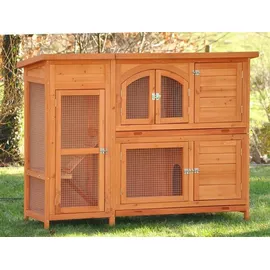 nanook shop Kleintierkäfig XL Jumbo 120 x 80 x 80 cm natur