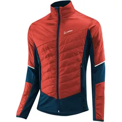 Löffler Hybridjacke PL60 (wärmeisolierung, windabweisend) navyblau/rustyrot Herren