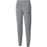 Puma Essentials+ Tape Jogginghose Herren" medium gray heather M