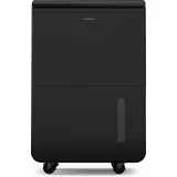 Klarstein DryFy Grand Smart 70L Luftentfeuchter - WLAN-App-Steuerung, 8L Tank, 24h Timer, Automatische Abschaltung, Tragbar, Elektrischer Luftentfeuchter für Keller - bis 90m3 WiFi App-Steuerung 8 L Wassertank Anthrazit