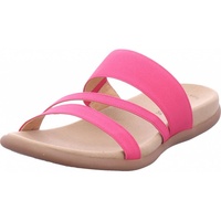 Gabor Pantolette, Keilabsatz, Sommerschuh, Schlappen in sommerlicher Farbpalette, pink