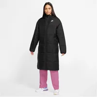 Nike Sportswear Therma-FIT Classics Kapuzen-Parka Damen 010 - black/white S