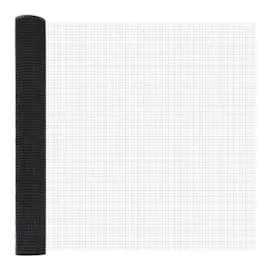 vidaXL Geschweißter Drahtzaun Grau 1.2x10 m Stahl