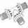Rehau T-Stück Rautitan PX 25-25-25 mm