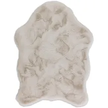 Schöner Wohnen Tender Fellteppich 60 x 90 cm Beige/Creme