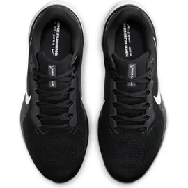 Nike Laufschuh NIKE "AIR ZOOM PEGASUS 41 WIDE", Herren, Gr. 45,5, schwarz, weiß, anthrazit, Textil, Schuhe Laufschuh