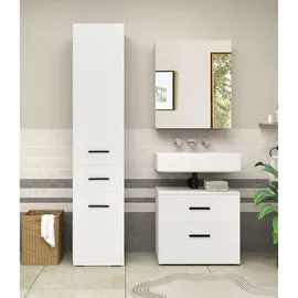 INOSIGN Skara Hochschrank 38 x 35 x 180 cm Weiß