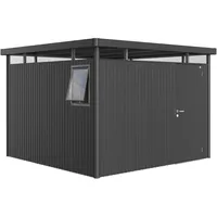 Biohort Gartenhaus HighLine 3,15 x 3,15 m Dunkelgrau
