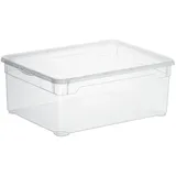 wolk direkt Aufbewahrungsbox Clearbox Men Shoe 26 x 36 x 14 cm 6-tlg. transparent