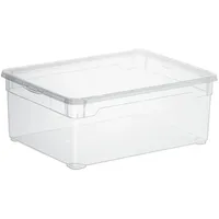 wolk direkt Aufbewahrungsbox Clearbox Men Shoe 26 x 36 x 14 cm 6-tlg. transparent