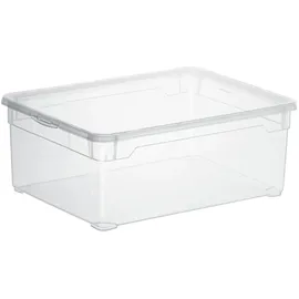 wolk direkt Aufbewahrungsbox Clearbox Men Shoe 26 x 36 x 14 cm 6-tlg. transparent