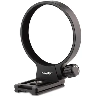 Haoge LMR-SM140 Objektivstativfuß für Sigma 100–400 mm f/5–6,3 DG OS HSM Zeitgenössisches Objektiv mit eingebauter Arca Swiss Typ Schnellwechselplatte