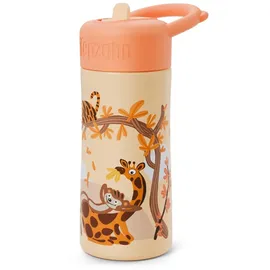 Affenzahn Edelstahl Trinkflasche Orange 0,43 l