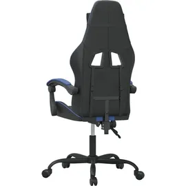 vidaXL Gaming-Stuhl Drehbar Blau