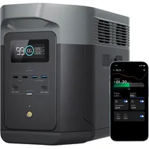 EcoFlow DELTA 2 Max tragbare Powerstation 2 kWh, 2.400 W