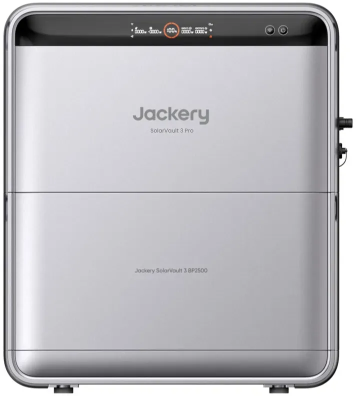 Jackery SolarVault 3 Pro mit BP2500 Erweiterungsakku | 5 kWh