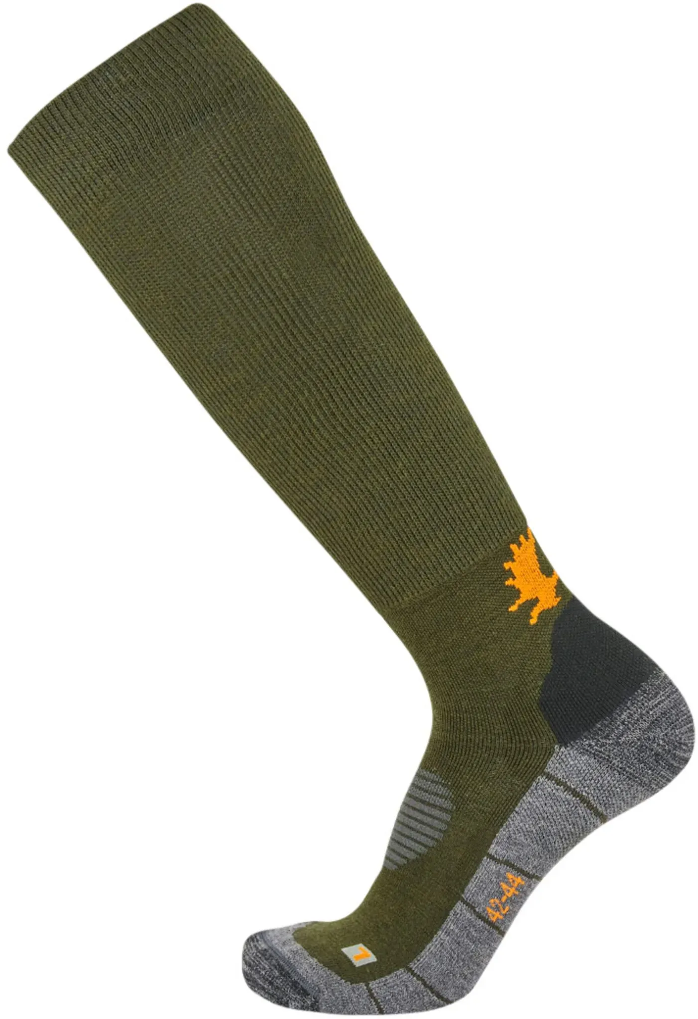 Nordforest Hunting Socken Anti-Zecken, oliv, 42/44
