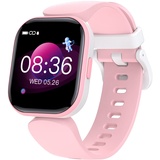 Dwfit Smartwatch Kinder,Fitness Tracker mit Pulsmesser Stoppuhr Fitness Uhr Kinder Uhr Kinder Geschenke Geburtstag für Jungen Mädchen für Android iOS Smartphone