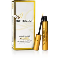 Nutralash Eyelash Formula ADVANCED – Wimpernserum für lange Wimpern in nur 4-6 Wochen I Lash Serum I Wimpernserum Wachstum I Serum für Wimpernwachstum/Wimpernverlängerung I Made in Germany I 3ml