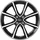 Dezent TN dark 7,0 x 17 4 x 100 ET38 MB60,1 Schwarz Poliert