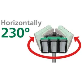 Hikoki Akku-Baustellenstrahler UB18DG inkl. Stativ (Basic)