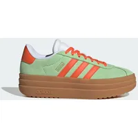 Adidas VL Court Bold Lifestyle Kids Schuh GRÜN|orange|WEISS 40