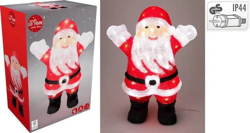WEIHNACHTSMANN 50LED 40CM