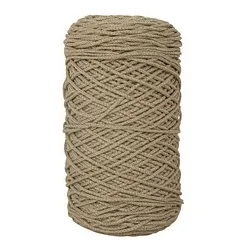 Rayher Garn Recycling Braidy schilf matt schilf 2,0 mm x ca. 250,0 m