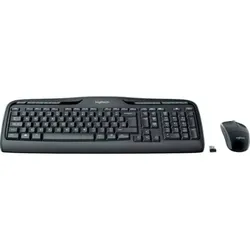 Tastatur+Maus MK330, Deutsch, kabellos, schwarz