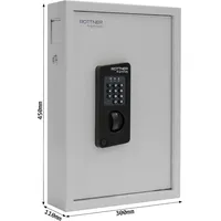 Rottner Tresor Rottner, Schlüsseltresor + Schlüsselschrank, Schlüsseltresor Fabio 48