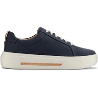 CLARKS Damen Hollyhock Walk Sneaker, Navy Nubuck, 38
