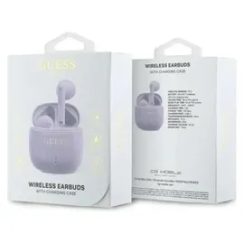 OEM Guess Tws Bluetooth-kopfhörer Dockingstation Lila