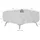 Home Affaire Polsterhocker Amaury Chesterfield-Optik 80 x 45 x 80 cm Rosa