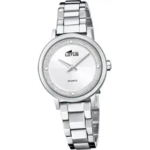 Lotus Edelstahl Damen Uhr Armbanduhr silber Elegant Classic D2UL18892/1 - Silber