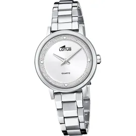 Lotus Edelstahl Damen Uhr Armbanduhr silber Elegant Classic D2UL18892/1 - Silber