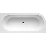 Ottofond Whirlpool Links Modena Corner Komfort-Lightsystem 178 cm x 78 cm Weiß