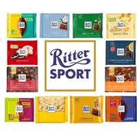 TESTPAKET 12xRITTERSPORT Schokoriegel in verschiedenen Geschmacksrichtungen 100gr