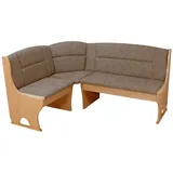moebel-direkt-online möbel direkt online Eckbank 125x165 cm Truheneckbank