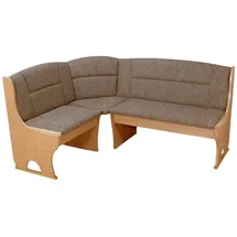 moebel-direkt-online möbel direkt online Eckbank 125x165 cm Truheneckbank