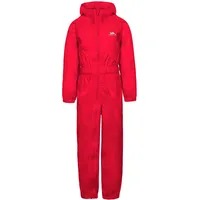 Trespass Regenanzug Button Rot 98