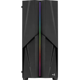 AeroCool Mecha ATX PC-Gehäuse, ARGB Front, Gehärtetes Glas, Lüfter 12cm