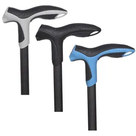 Antar Soft Step Aluminium Gehstock verstellbar weiß