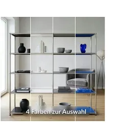 Floordirekt Regal Metall 78 x 40 x 118 cm Weiß