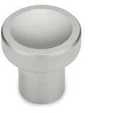 ganter norm Ganter Normelemente GN 676.5-25-M6-A Rändelknopf Knopf Edelstahl, Silber, Griffdurchmesser: 25mm Gewinde: M6