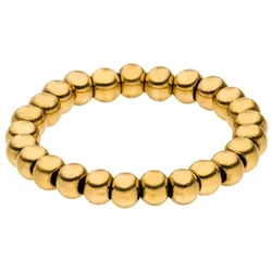 Fingerring PURELEI "Schmuck Geschenk Bright Ring, 23071-Ring-Bright-Gold" Gr. M, gold (gelbgoldfarben), Fingerringe, Damen, M, Edelstahl