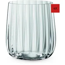 Spiegelau LifeStyle, 4450175, Trinkgläser aus Kristallglas, Tumbler 4er Set, 340 ml, 4-teilig, farblos