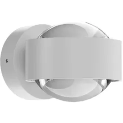 Top Light Puk Mini Wall Wandleuchte weiß matt (neu) | Standard-Fassung | Linse klar / Linse klar