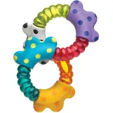 Playgro Click und Twist Rassel Mehrfarbig